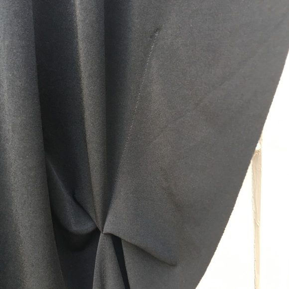 NWT Chico’s Knit Kit Cascade Top blouse black size 2 - Picture 7 of 9